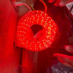 Red Super Bright Expandable Rope Light